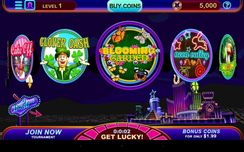 luckyland casino app screenshot