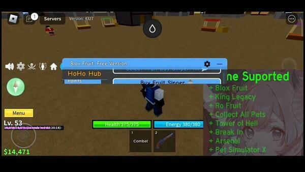 Roblox Blox Fruit Mobile Script work for Arceus X and Hydrogen 