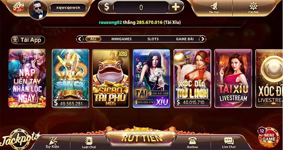 Sunwin Tải APK screenshot