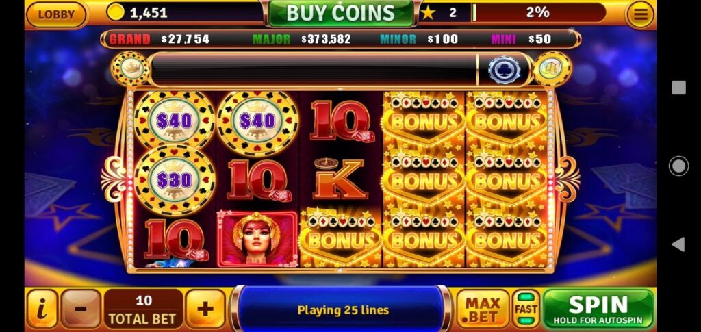House of fun slots casino APK screenshot