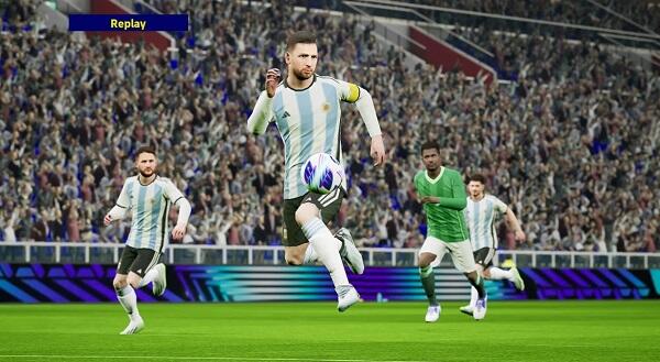 eFootball 2024 Mod APK gameplay