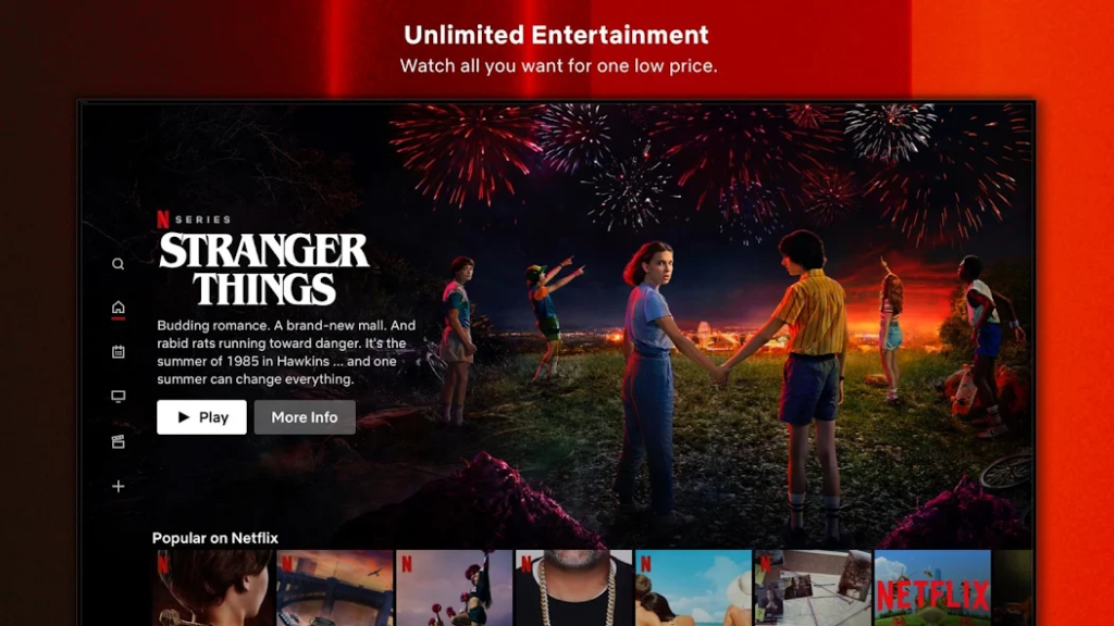 Netflix Mirror APK content