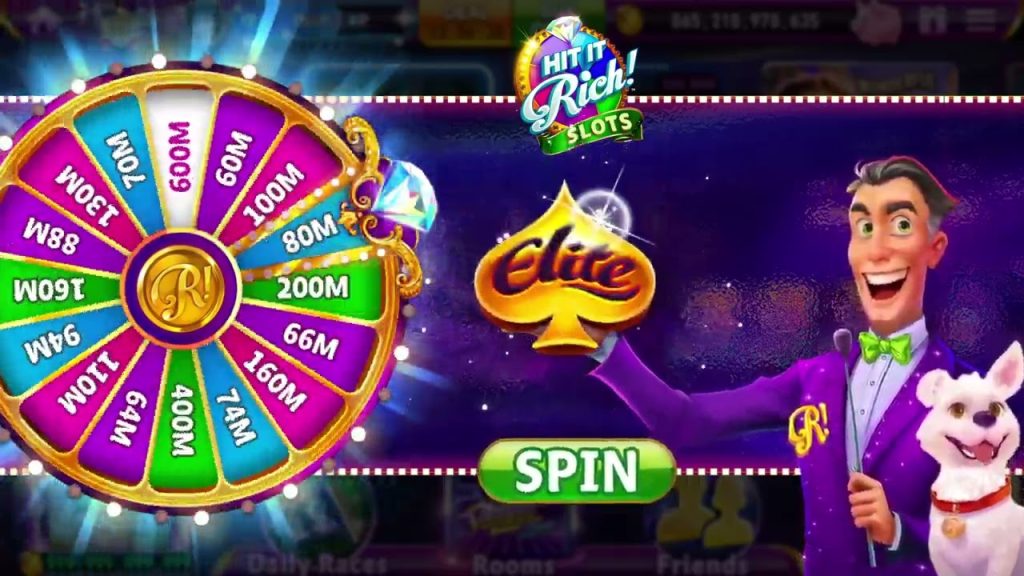Hit it Rich APK interface screenshot