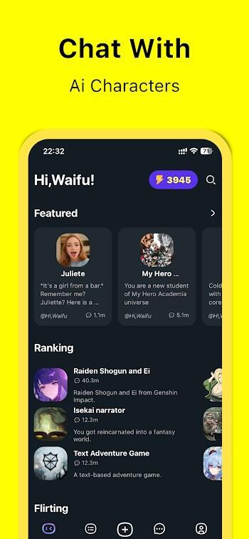  Hi Waifu APK interface