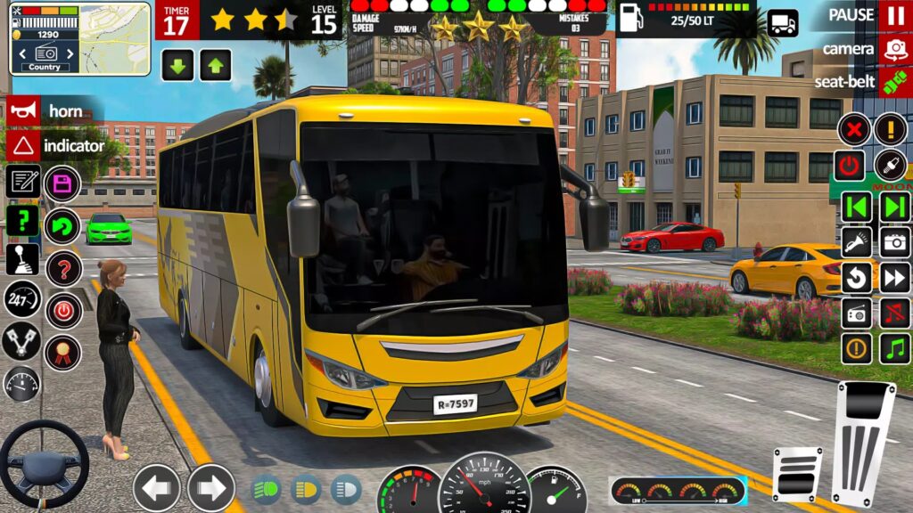 US Bus Simulator Driving Game MOD APK (Unlimited Money) Download Free