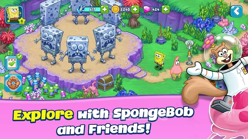 SpongeBob Adventures: In A Jam MOD APK (Unlimited Money/Energy)