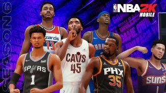 NBA 2K24 Mod APK players screenshot 
