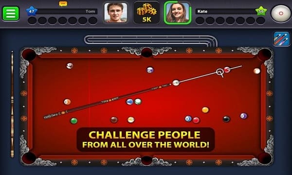 snake 8 ball pool apk gameplay screenshot