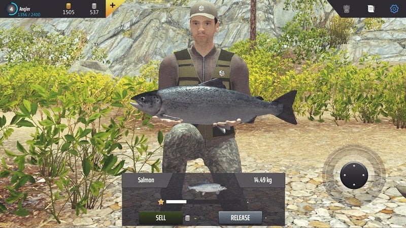 Professional Fishing Mod APK screenshot