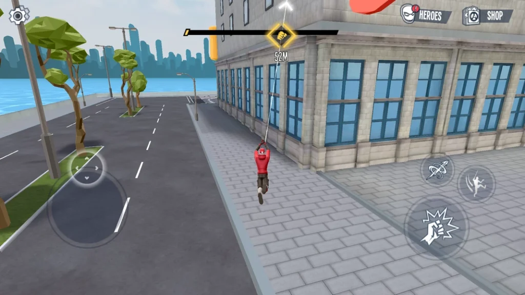 Spider Fighter 3 Mod APK Graphics Screenshot