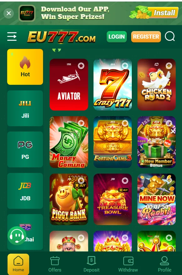 eu777 game screenshot