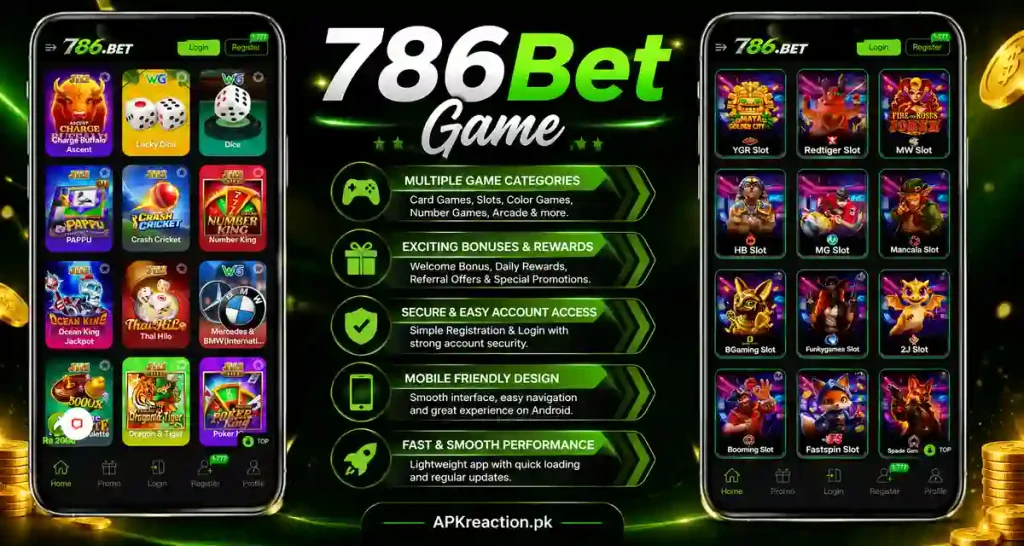 786Bet Game Download - Play and Earn Real Money in Pakistan 2026 1 786bet game banner image