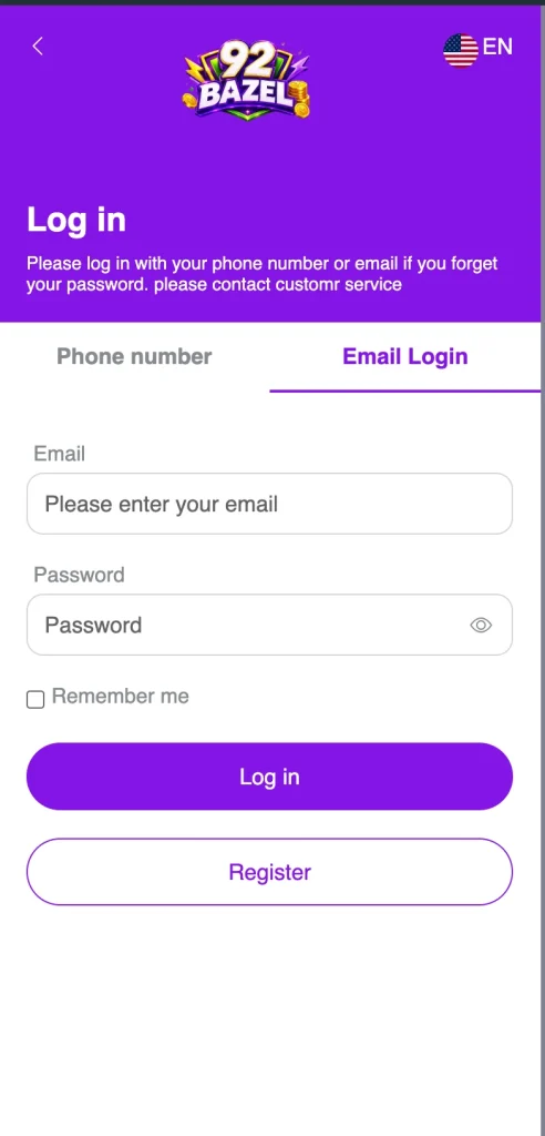 92 Bazel Download New Earning App In Pakistan 2026 3 92bazel account registration screenshot