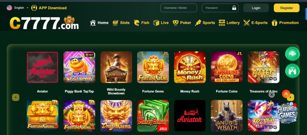 C7777 Game Download and Earn PKR in Pakistan 2026 1 C7777 GAME BANNER IMAGE