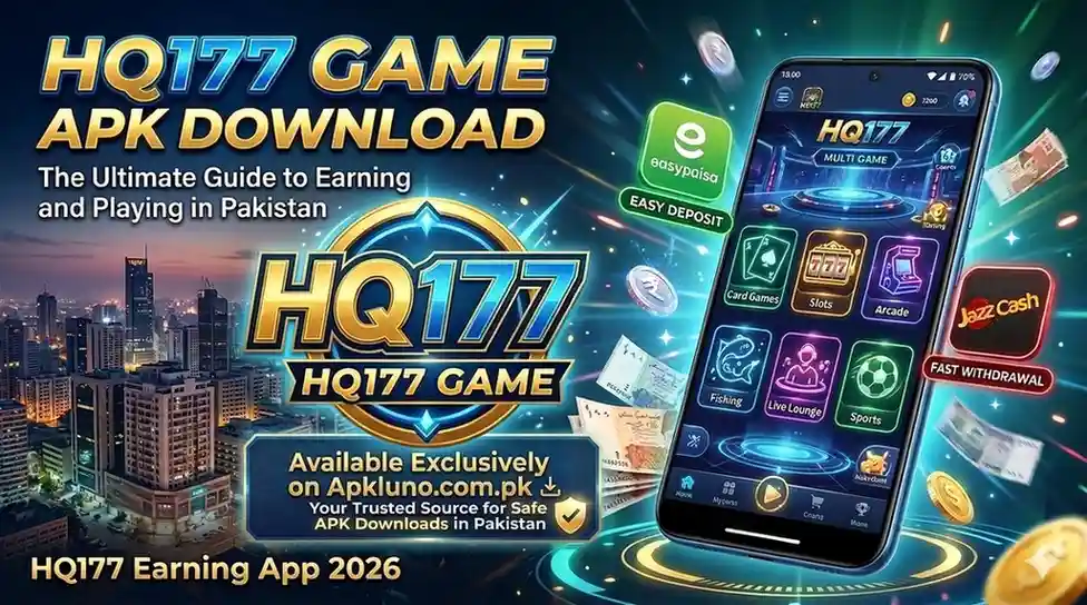HQ177 Game Download Pakistan 2026 - Real Cash App 1 hq177 game banner image