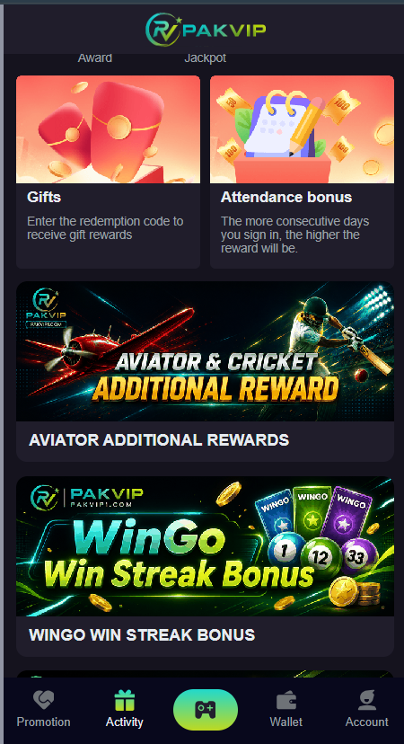 Pak VIP Game Download Latest Version - Win Big on Android 2 pak vip game features screenshot