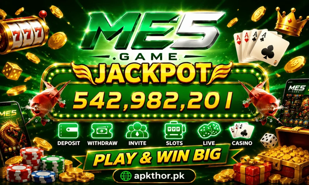 Me5 Game Download Latest Version & Earn PKR 1 me5 game banner image
