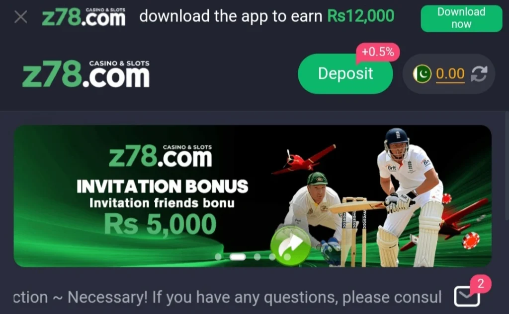 Z78 Game Download and Earn PKR in Pakistan 2026 1 z78 game banner image