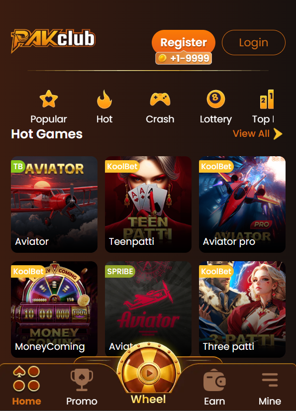 pak club game banner image