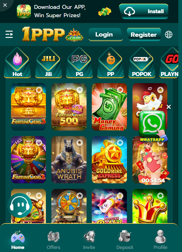 1ppp game banner image