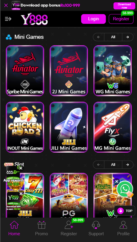 y888 game available games screenshot