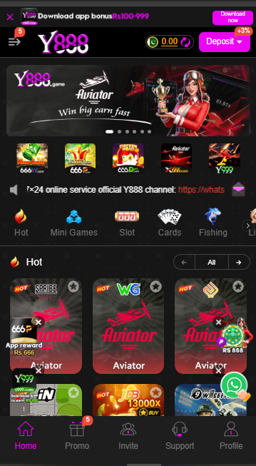 y777 game banner image