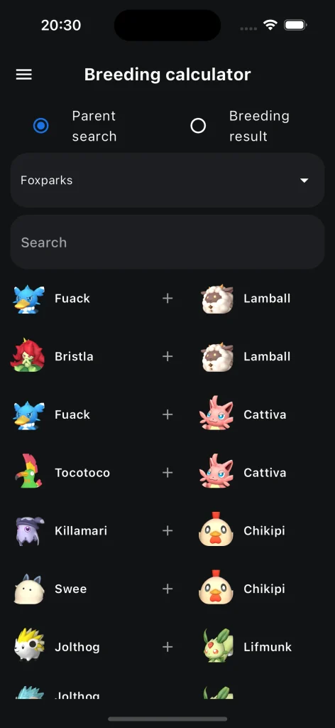 Palworld Breeding Calculator APK Download Latest Version For Free 1 Palworld Breeding Calculator APK banner image